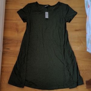 Old Navy Striped Swing Dress